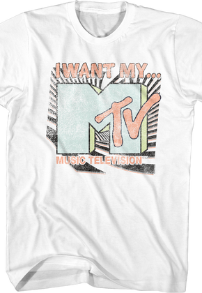 Vintage I Want My MTV Shirt