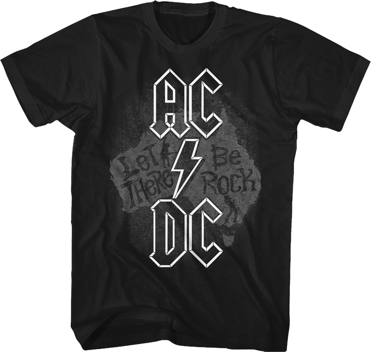 Vintage Let There Be Rock ACDC T-Shirt