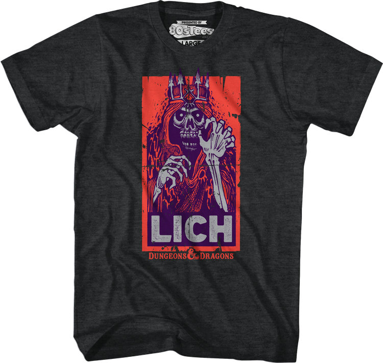 Vintage Lich Dungeons & Dragons T-Shirt