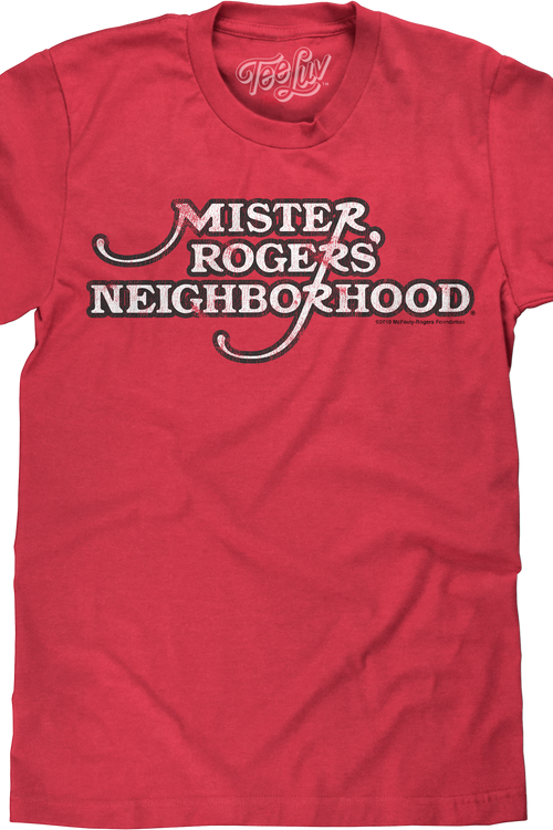 Vintage Logo Mr. Rogers T-Shirt