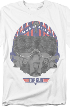 Vintage Maverick Helmet Top Gun T-Shirt