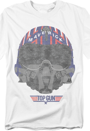 Vintage Maverick Helmet Top Gun T-Shirt
