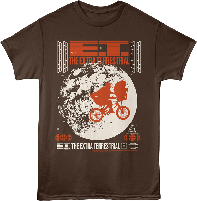 Vintage Moon Silhouettes E.T. The Extra-Terrestrial T-Shirt