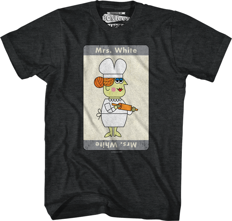 Vintage Mrs. White Clue T-Shirt