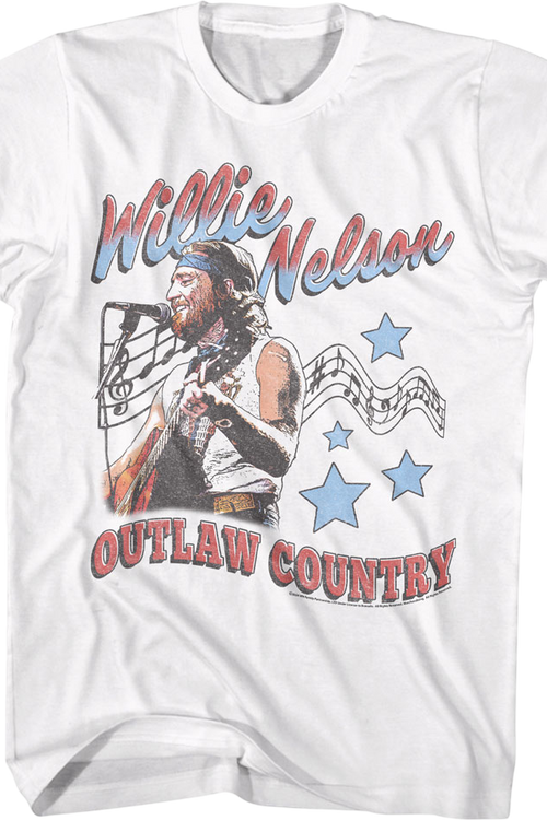 Vintage Outlaw Country Willie Nelson T-Shirt