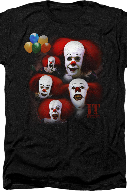 Vintage Pennywise Clown Collage IT Shirt