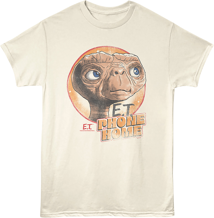 Vintage Phone Home E.T. The Extra-Terrestrial T-Shirt