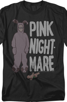Vintage Pink Nightmare Christmas Story T-Shirt