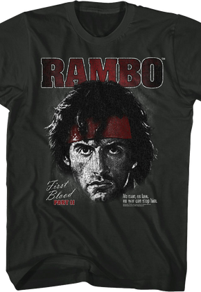 Vintage Portrait Rambo T-Shirt