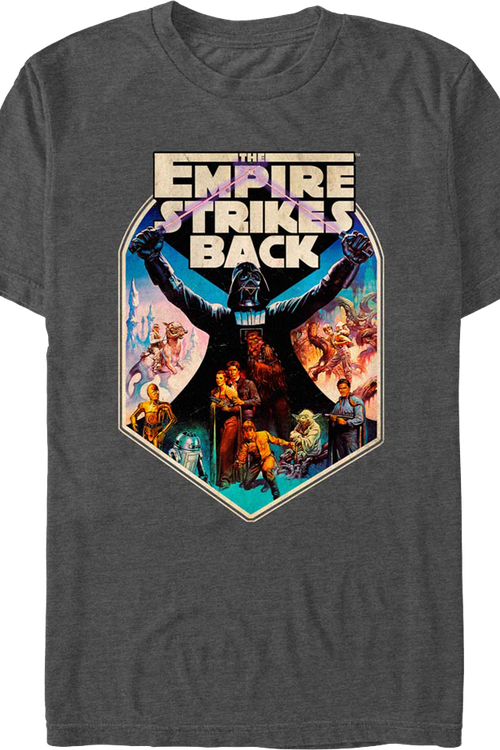 Vintage Poster Artwork The Empire Strikes Back Star Wars T-Shirt