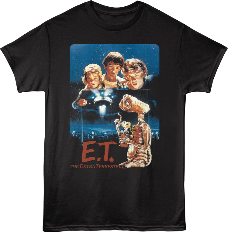 Vintage Poster E.T. The Extra-Terrestrial T-Shirt