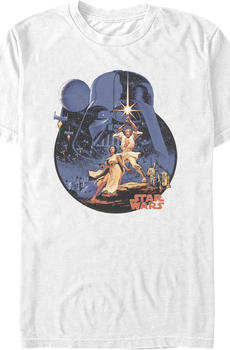Vintage Poster Star Wars T-Shirt