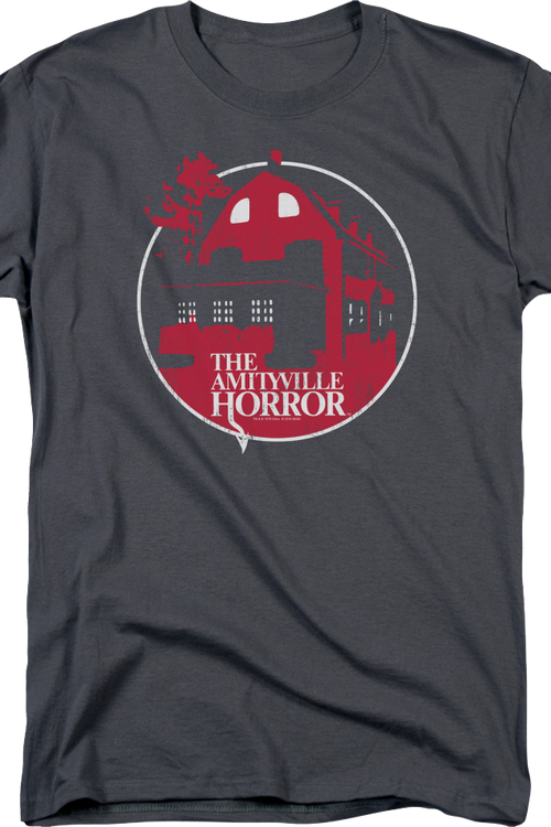 Vintage Red House Amityville Horror T-Shirt