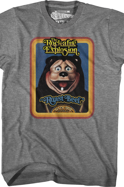 Vintage Roast Beef Rock-afire Explosion T-Shirt
