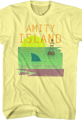 Vintage Sand Surf Sharks Jaws T-Shirt