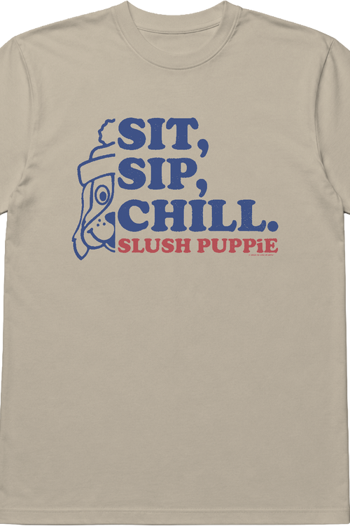 Vintage Sit, Sip, Chill Slush Puppie T-Shirt