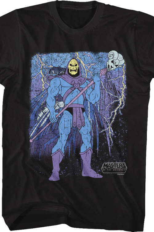Vintage Skeletor Poster Masters of the Universe T-Shirt