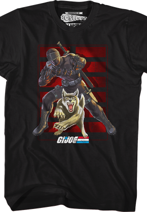 Vintage Snake Eyes & Timber GI Joe T-Shirt