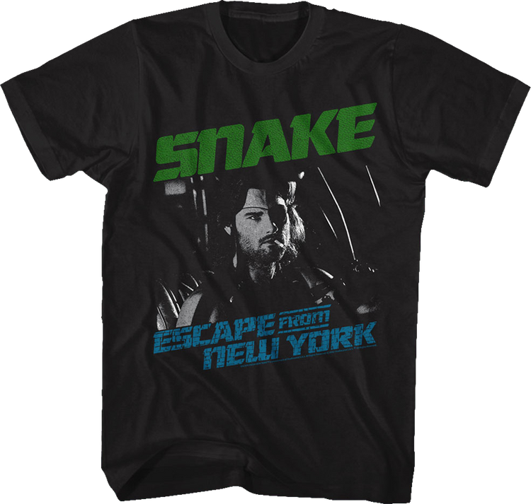 Vintage Snake Plissken Escape From New York T-Shirt