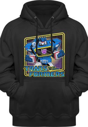 Vintage Soundwave Transformers Pullover Hoodie