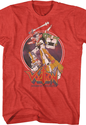 Vintage Space Circle Voltron T-Shirt