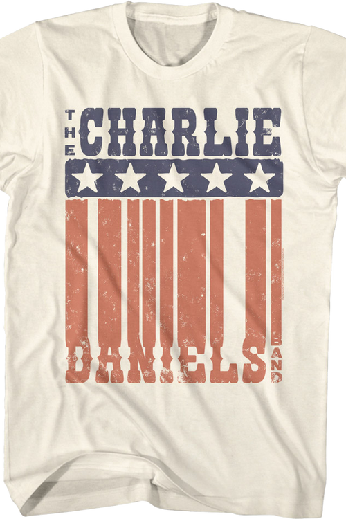 Vintage Stars And Stripes Charlie Daniels Band T-Shirt