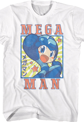 Vintage Stars Mega Man T-Shirt