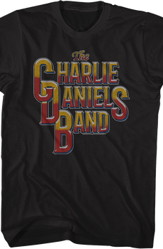Vintage Style Logo Charlie Daniels Band T-Shirt