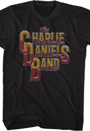 Vintage Style Logo Charlie Daniels Band T-Shirt