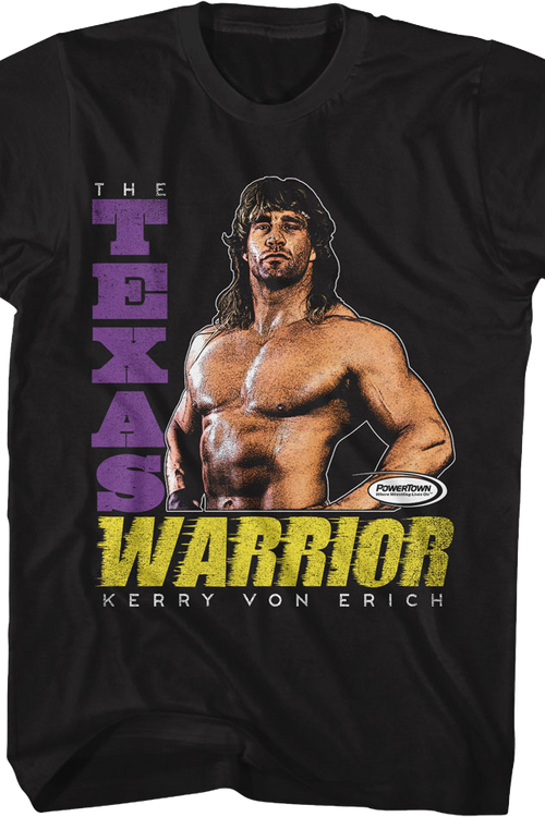 Vintage Texas Warrior Kerry Von Erich T-Shirt