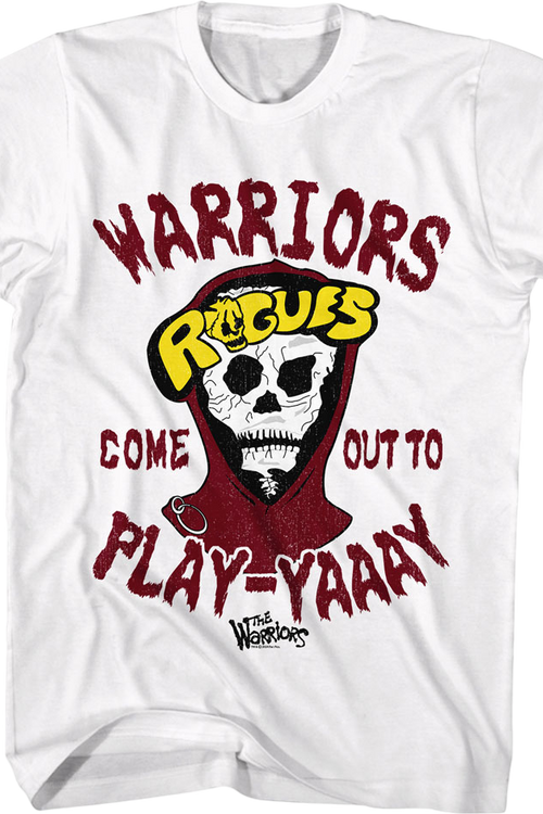 Vintage Warriors Come Out To Play-Yaaay Warriors T-Shirt