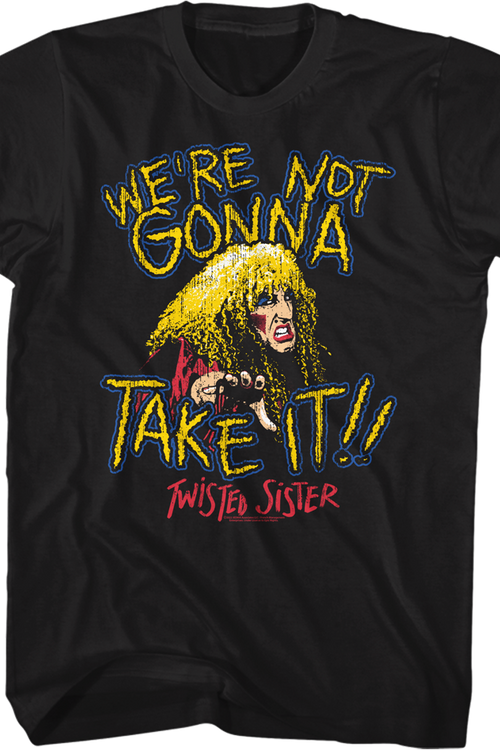 Vintage We're Not Gonna Take It Twisted Sister T-Shirt