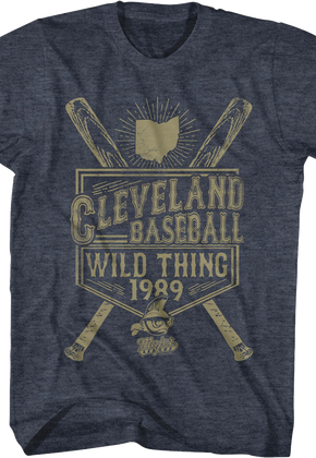 Vintage Wild Thing Cleveland Baseball Major League T-Shirt