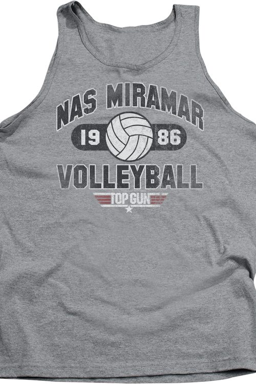 Nas Miramar Volleyball Top Gun Tank Top