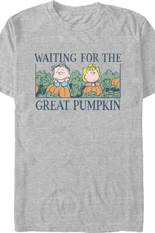 Waiting For The Great Pumpkin Peanuts T-Shirt
