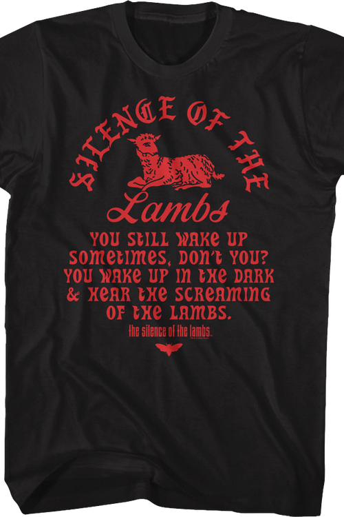 Wake Up in the Dark Silence of the Lambs T-Shirt