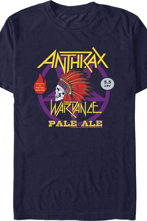 Wardance Pale Ale Anthrax T-Shirt