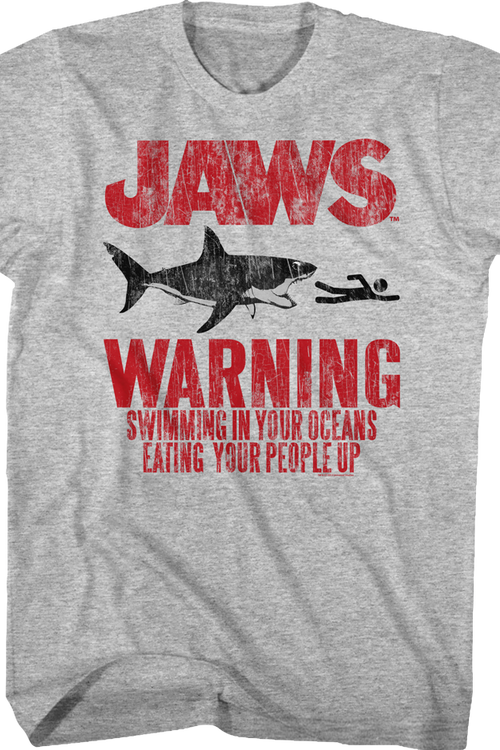 Warning Jaws T-Shirt