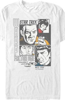 Warp Factor One Star Trek T-Shirt
