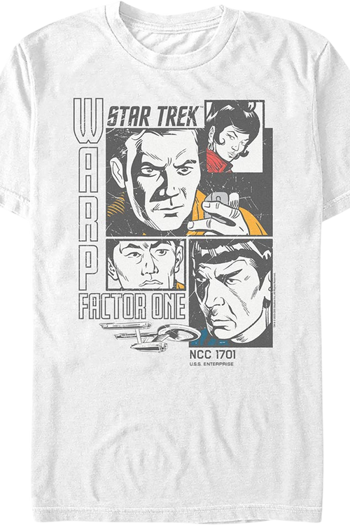 Warp Factor One Star Trek T-Shirt