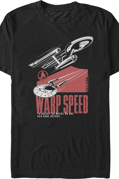 Warp Speed Star Trek T-Shirt