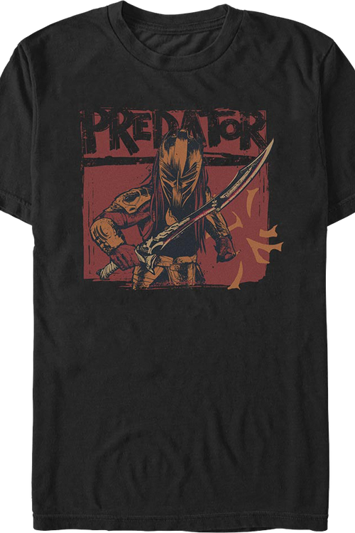 Warrior Pose Predator Badlands T-Shirt