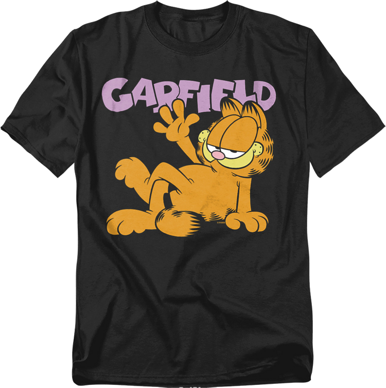 Waving Garfield T-Shirt
