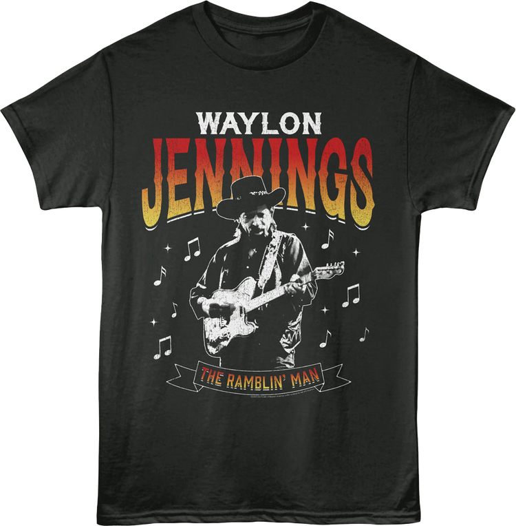 The Ramblin' Man Waylon Jennings T-Shirt