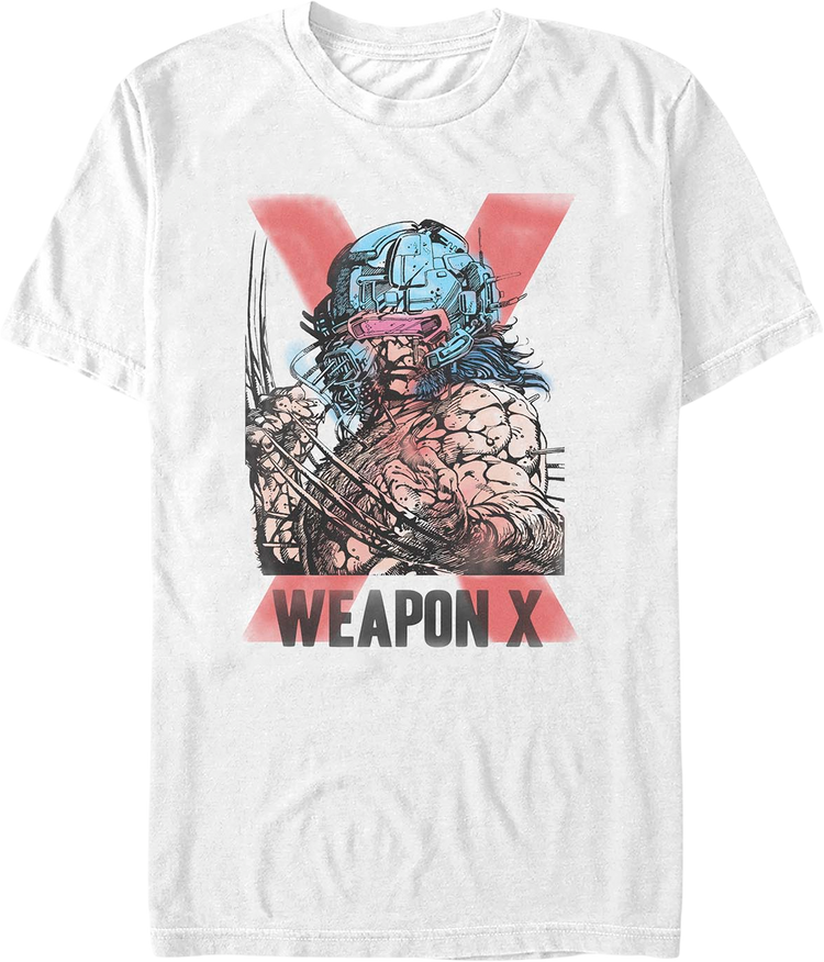 Vintage Wolverine Weapon X Marvel Comics T-Shirt