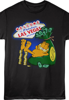 Welcome To Fabulous Las Vegas Garfield T-Shirt