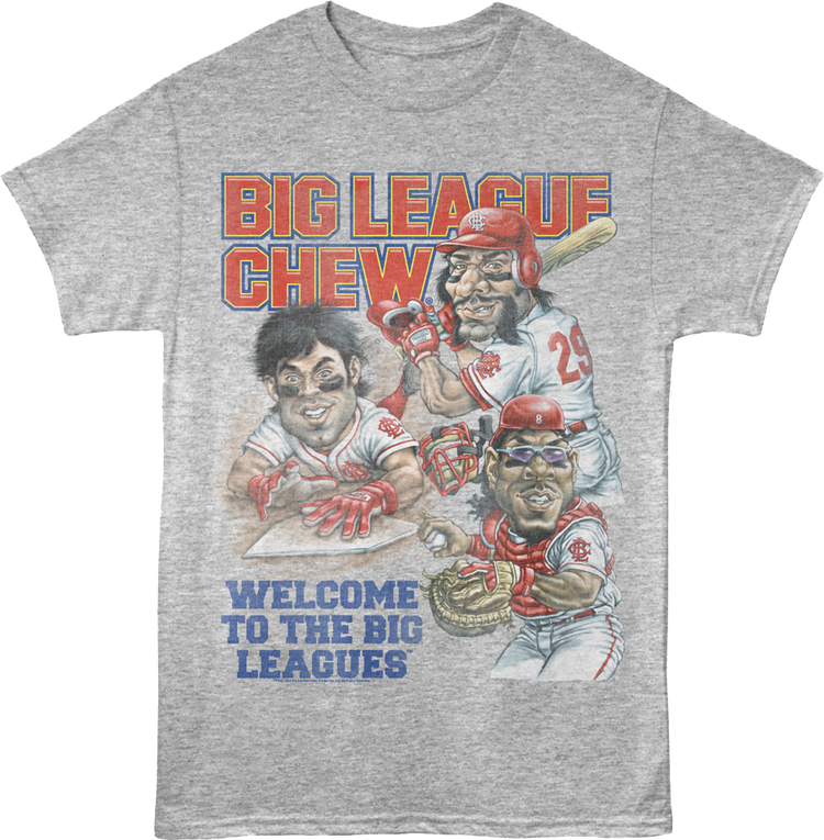 Welcome To The Big Leagues Illustrations Big League Chew T-Shirt