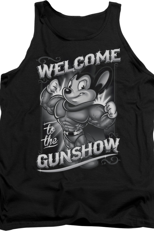Welcome To The Gunshow Mighty Mouse Tank Top