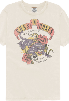 Welcome To The Jungle Guns N' Roses Comfort Colors Brand T-Shirt