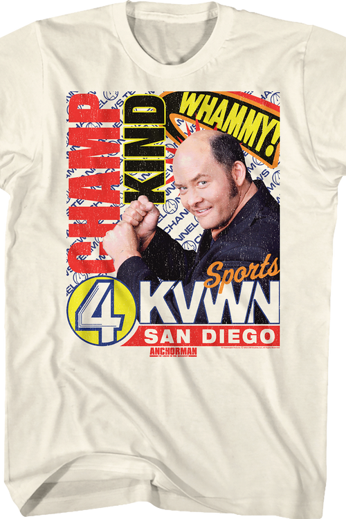 Whammy Champ Kind Anchorman T-Shirt